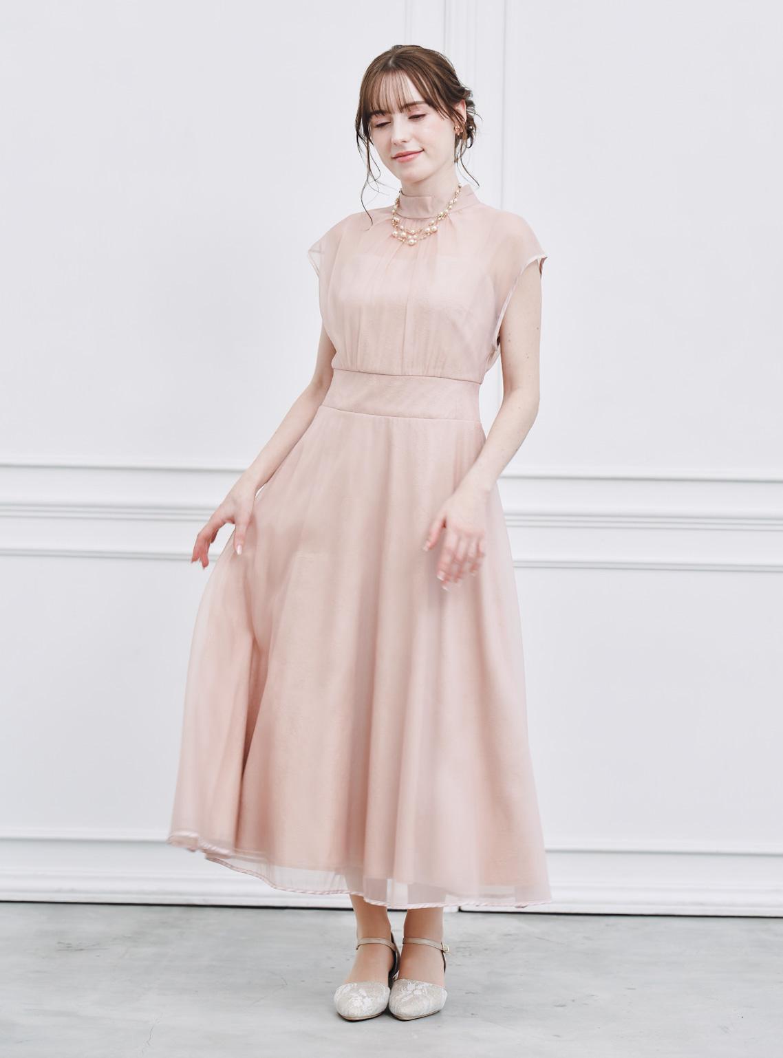 【CELFORD】チュールレースレイヤードワンピース の画像1