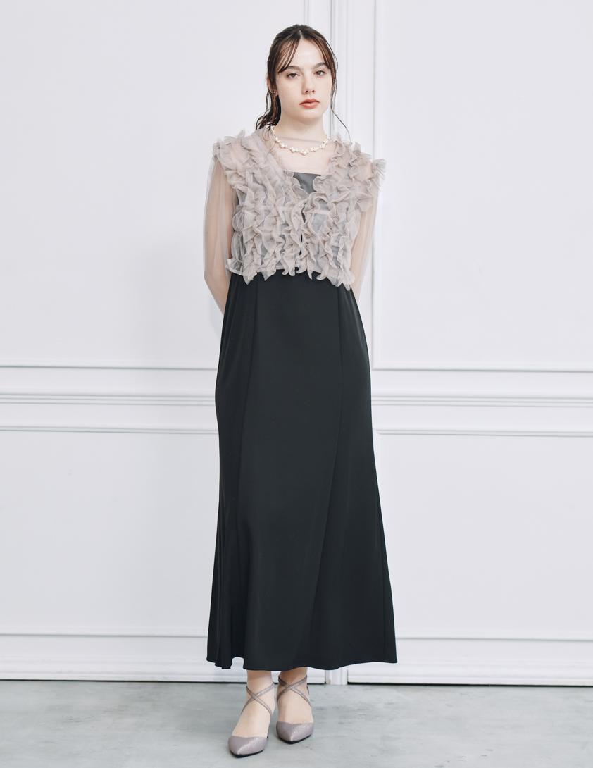 【et.UNiVER】メニ－ウェイフリルワンピース の画像1