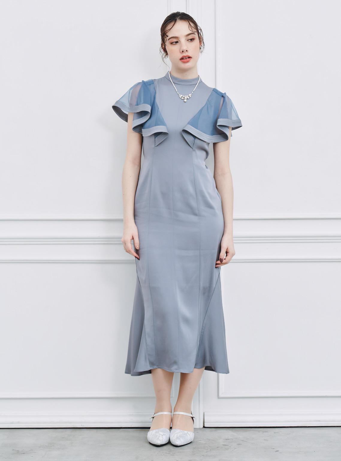 【FRAY I.D】ウィングスリーブワンピース の画像1