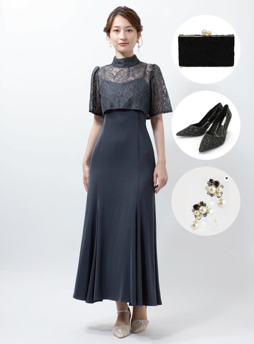 高級レストランにぴったり！洗練された夜の装い（イエベ秋×骨格ナチュラル） の画像1