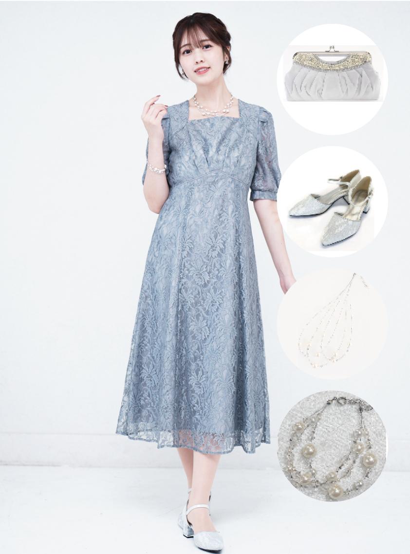 はじめての結婚式参列はこれで間違いない！（ブルべ夏×骨格ウェーブ） の画像1