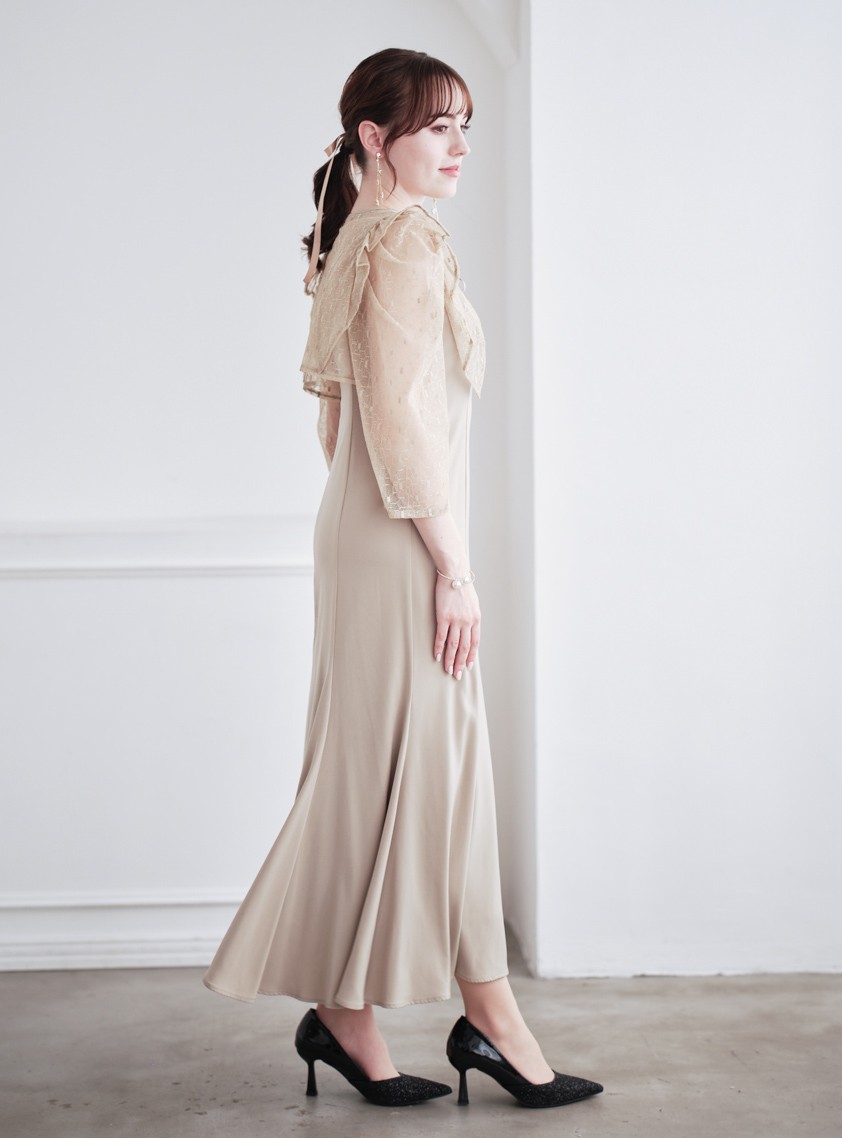 ジオメトリックボレロ2wayワンピース の画像2