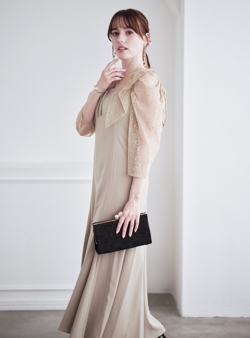 ジオメトリックボレロ2wayワンピース の画像5