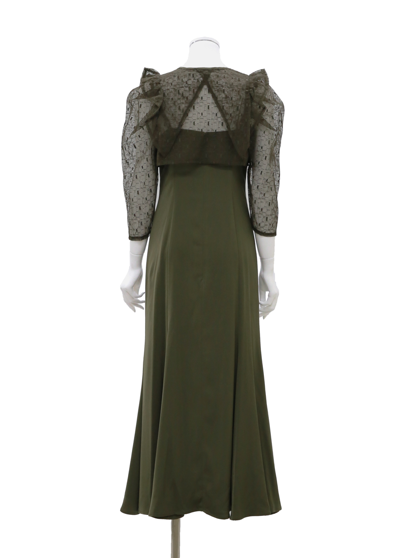 ジオメトリックボレロ2wayワンピース の画像9