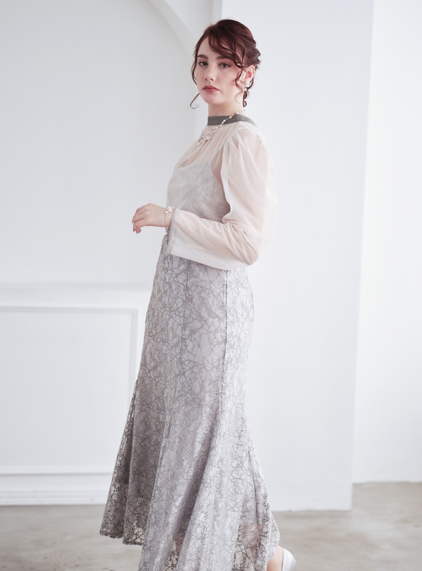 ヴィンテージレース2wayワンピース の画像5