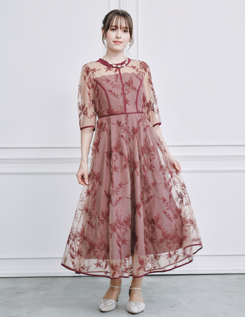 【ルルティオリジナル】エンブロイダリーワンピース の画像1