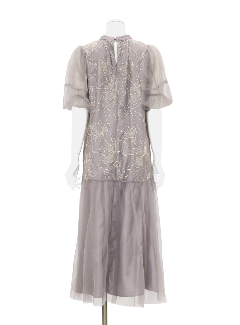 リリーパターンチュールワンピース の画像9