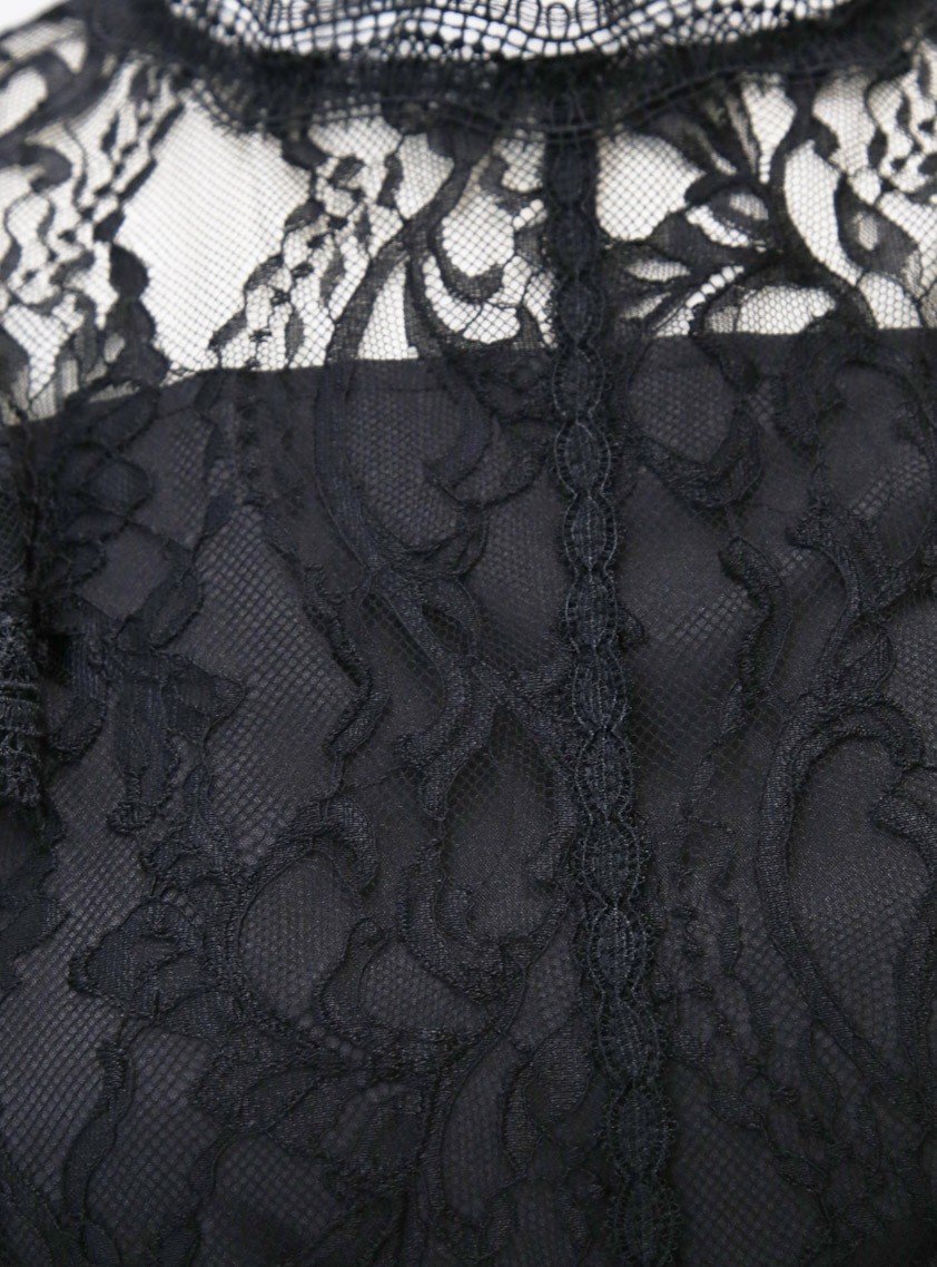 【CELFORD】フレアスリーブレースマーメイドワンピース の画像11