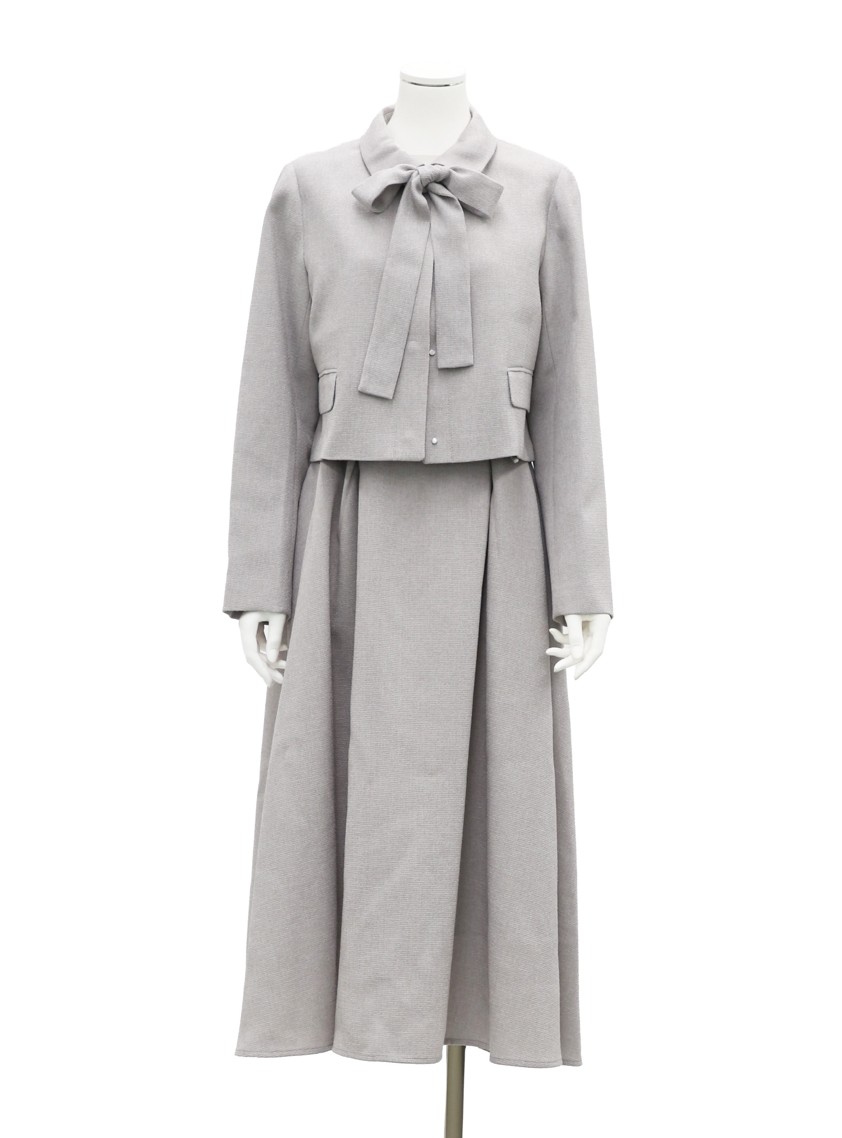 【CELORD】バリエーションリボンショートジャケット の画像1