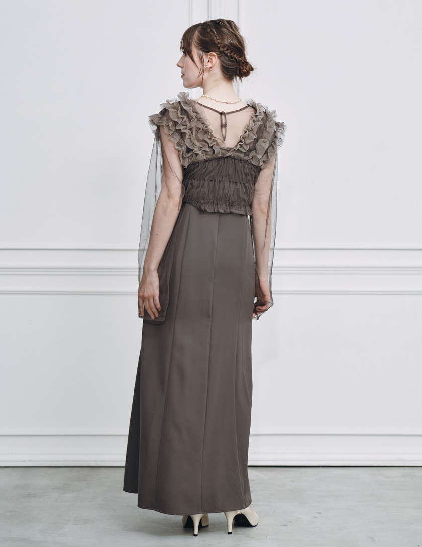 【et.UNiVER】メニ－ウェイフリルワンピース の画像3