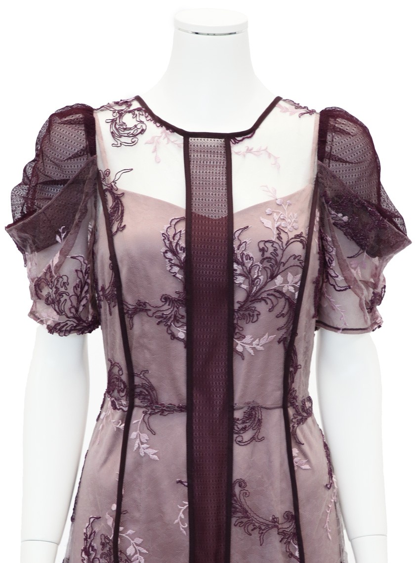 【FRAY I.D】コードフラワーレースワンピース の画像4