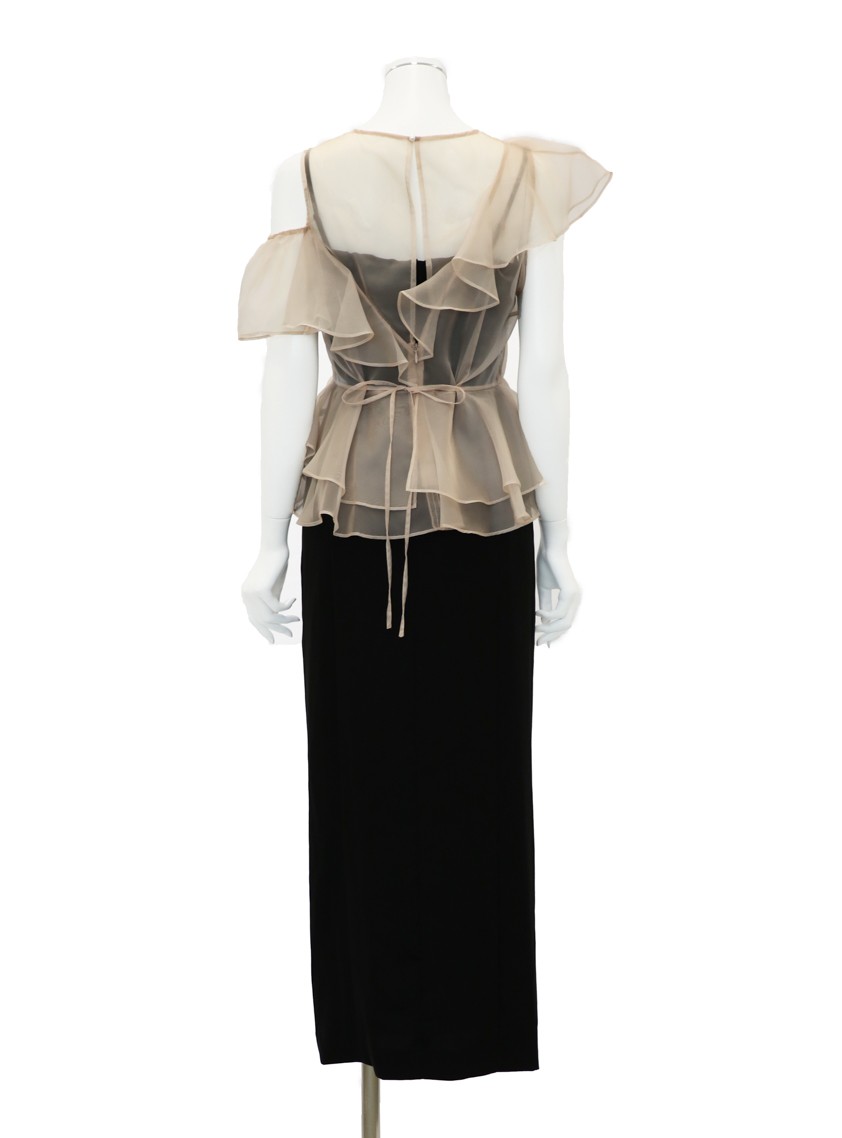 【FRAY I.D】ラッフルブラウスセットワンピース の画像9