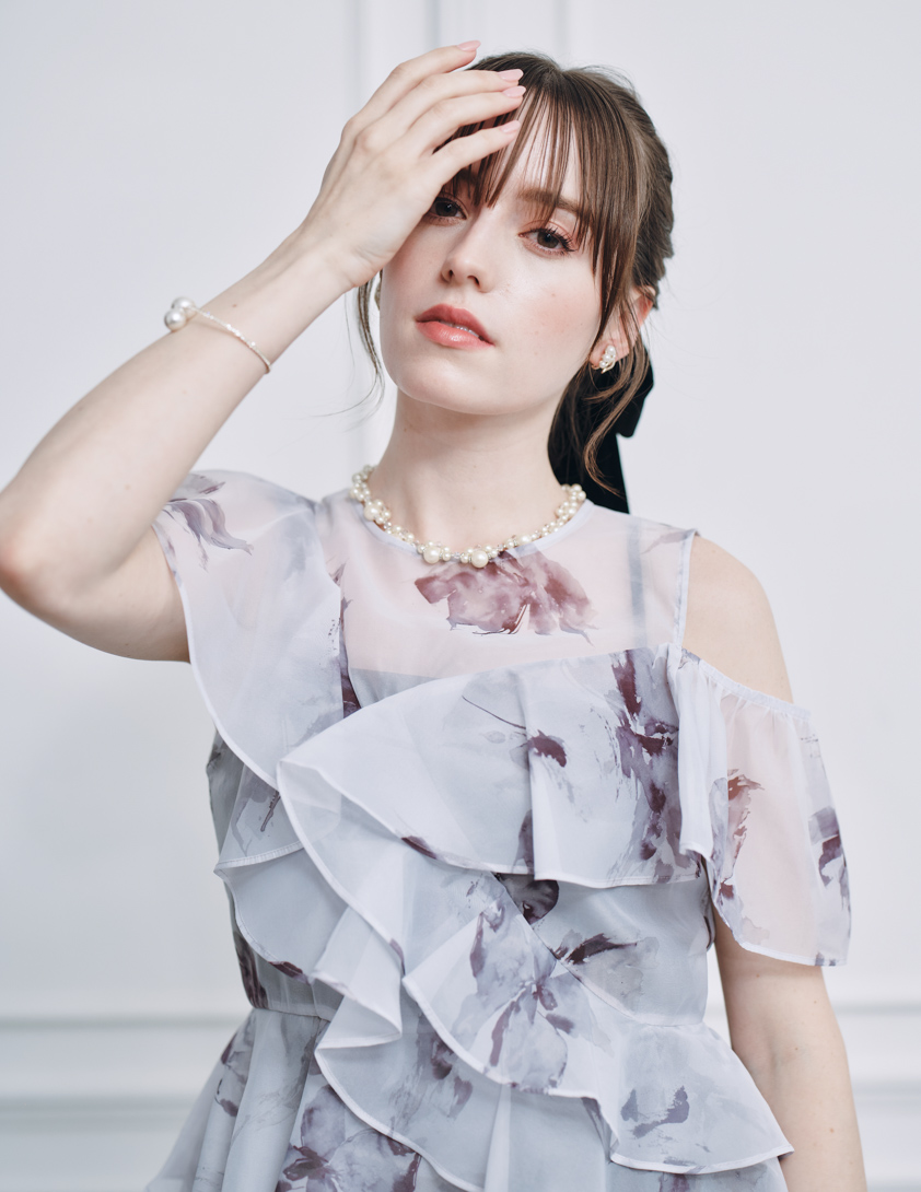 【FRAY.ID】ラッフルブラウスセットワンピース の画像6