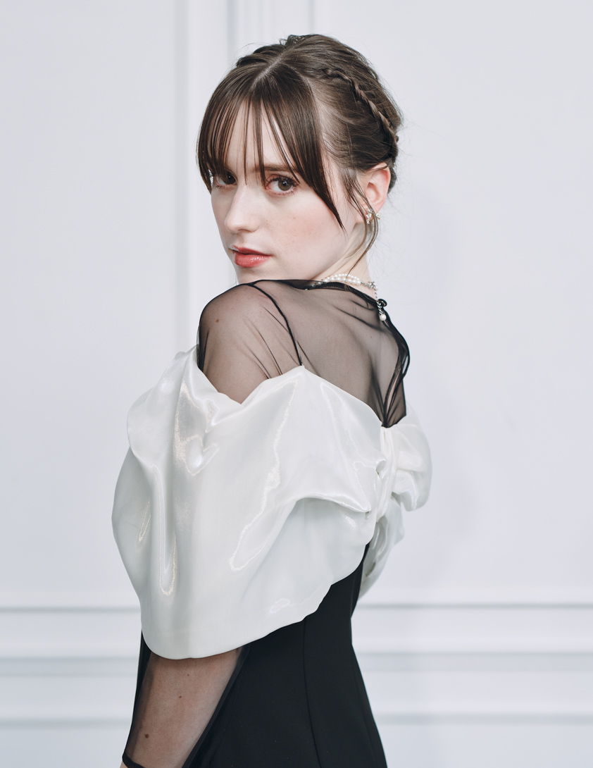 【FRAY.ID】リボンビジューワンピース の画像5