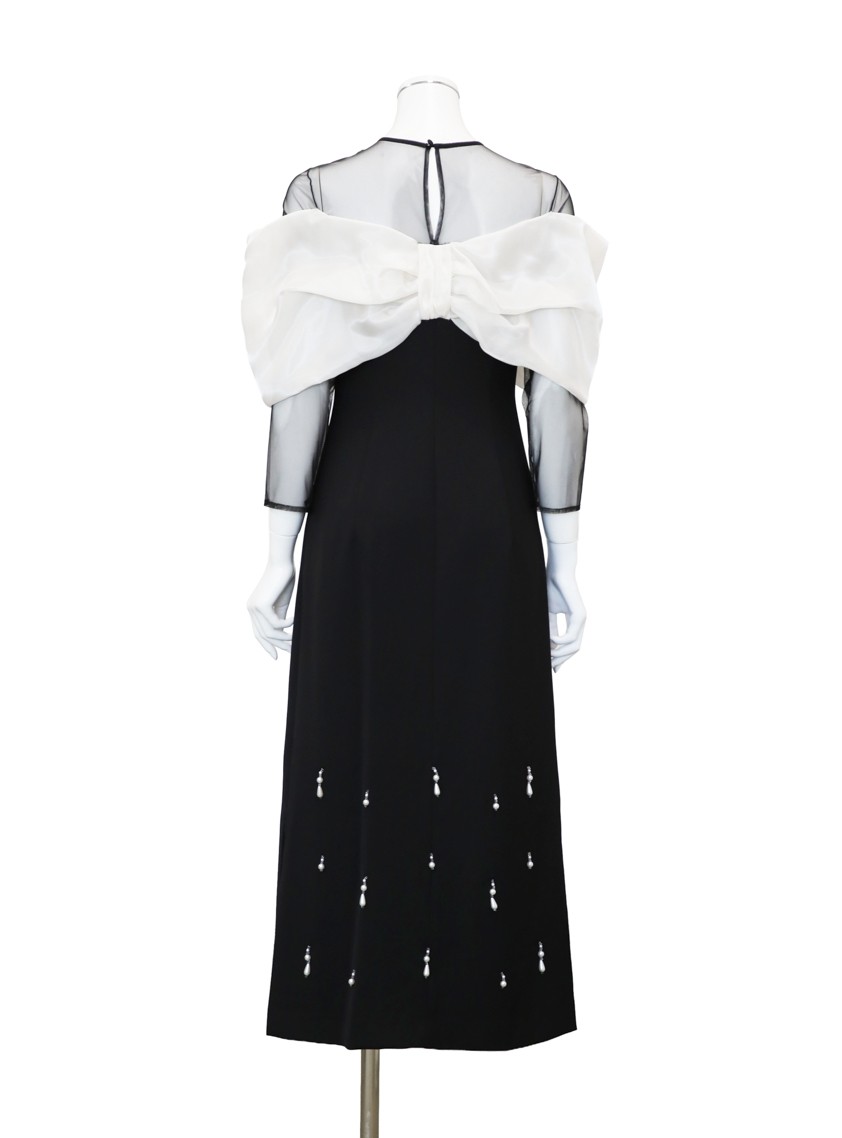 【FRAY I.D】リボンビジューワンピース の画像9