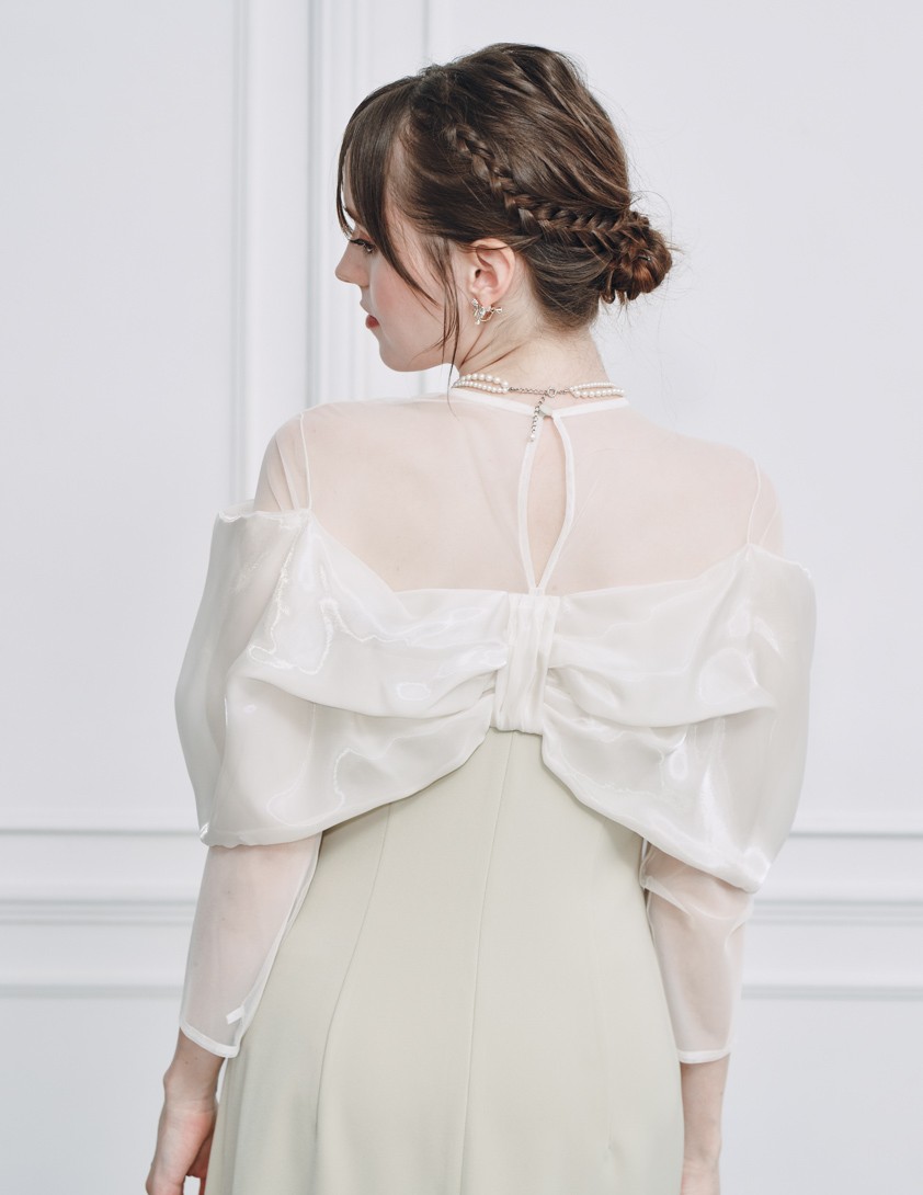 【FRAY I.D】リボンビジューワンピース の画像5