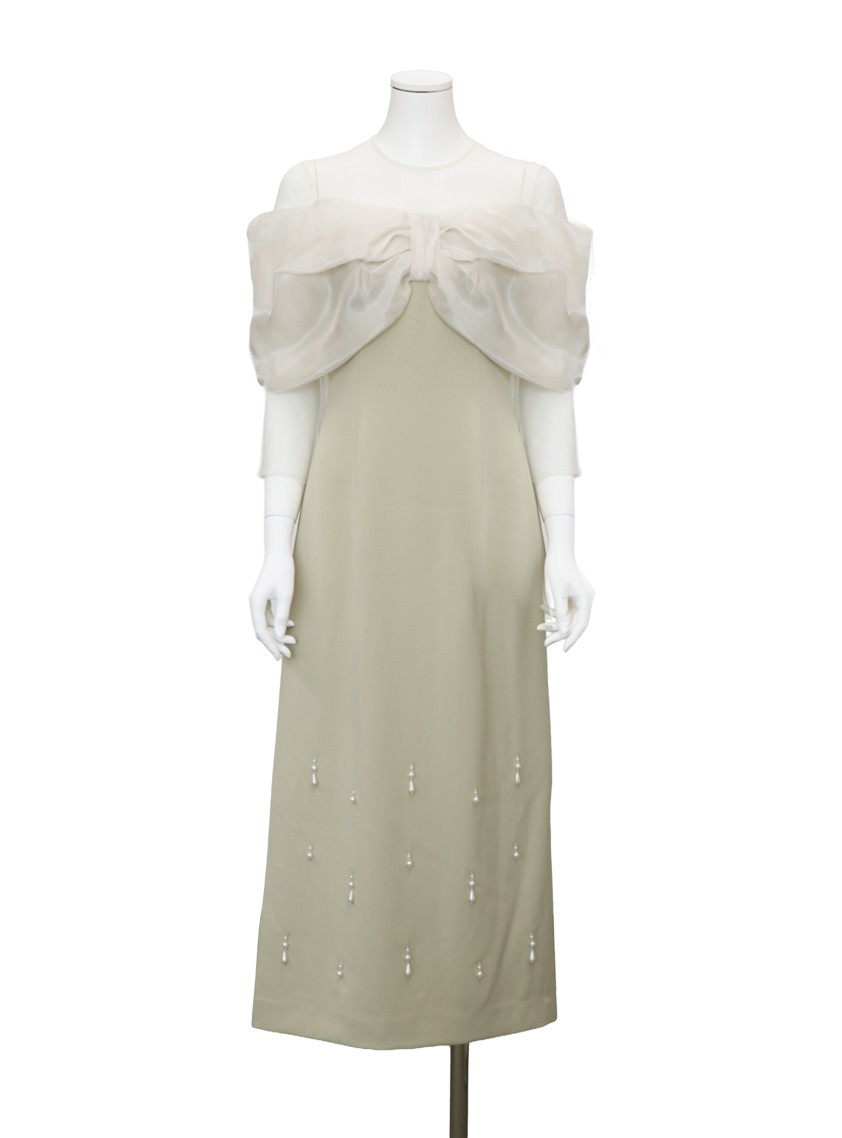 【FRAY I.D】リボンビジューワンピース の画像7