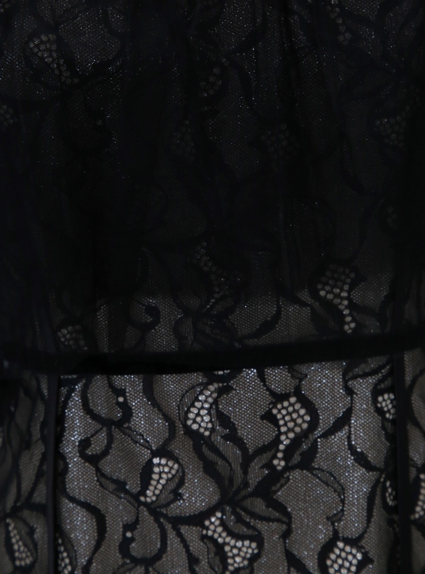 【FRAY I.D】シルバーリーフレースレイヤードワンピース の画像11