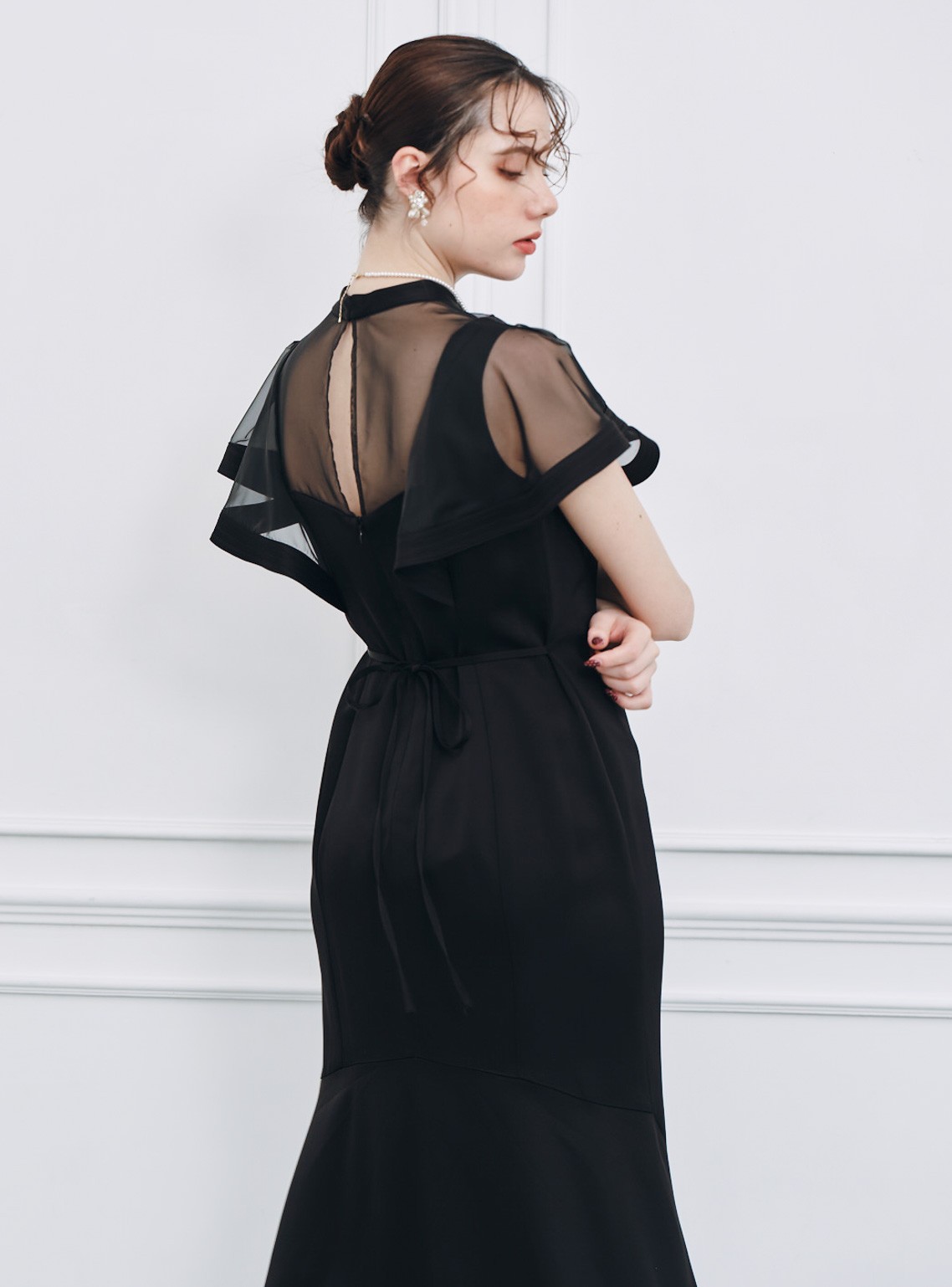 【FRAY I.D】ウィングスリーブワンピース の画像5