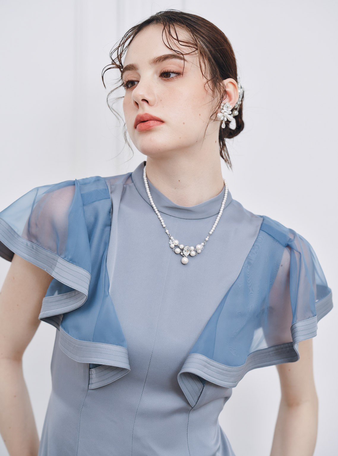 【FRAY I.D】ウィングスリーブワンピース の画像6