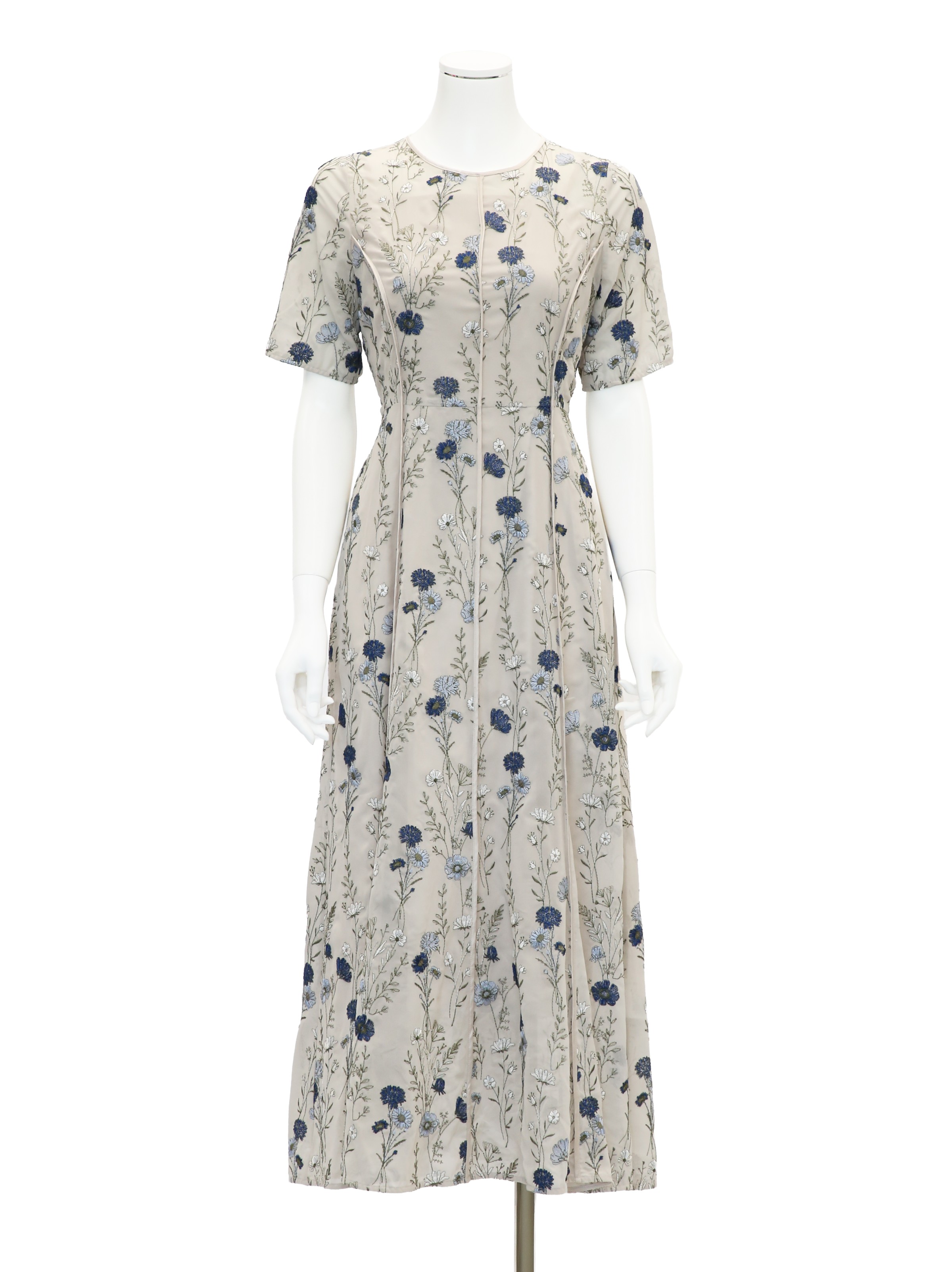 【FRAY I.D】ボタニカルエンブロイダリーワンピース の画像1