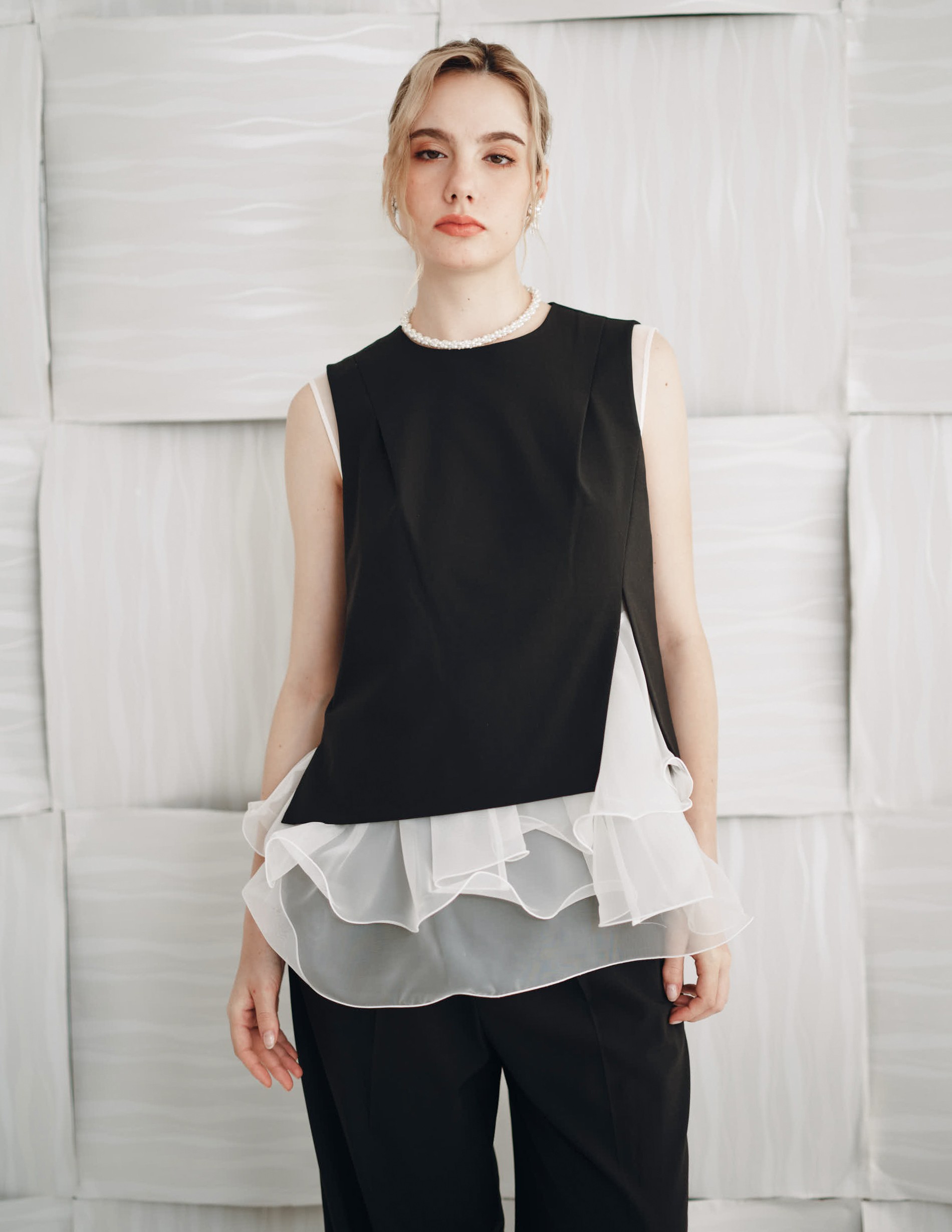 【FRAY I.D】ラッフルフリルセットアップ の画像6