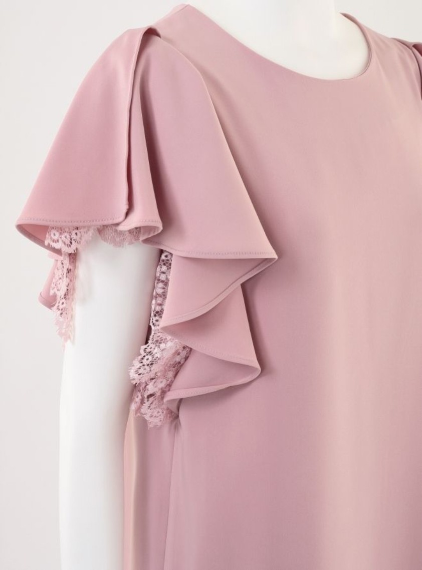 レースフリル半袖ワンピース の画像4