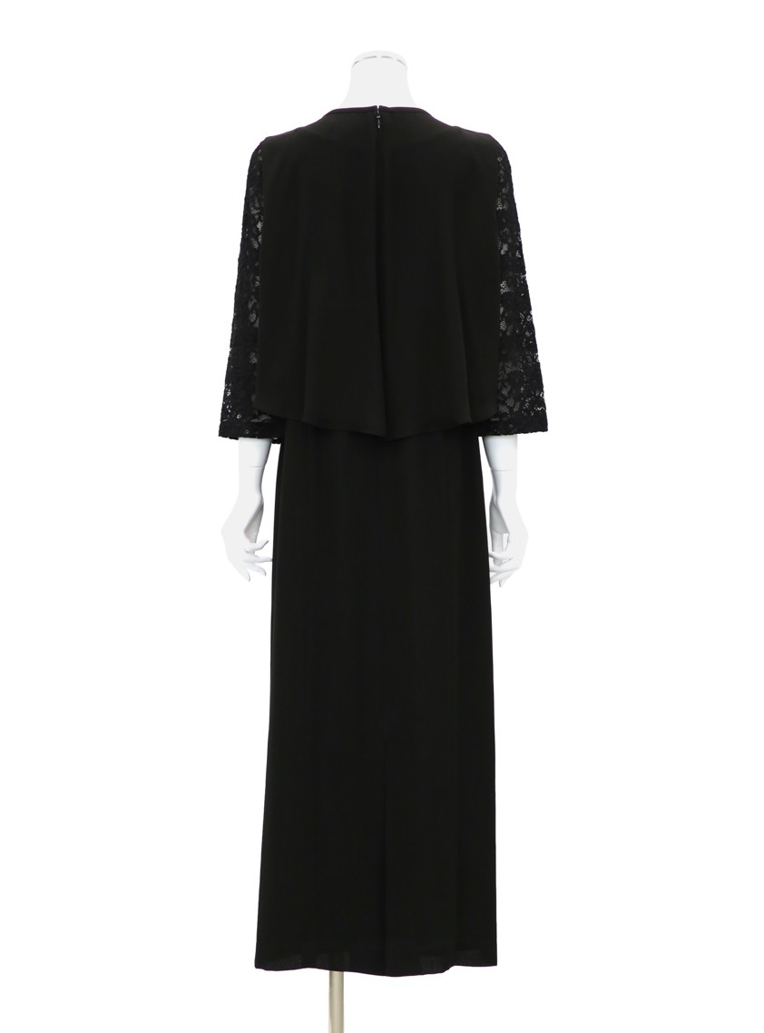 レース切り替えロングワンピース の画像3