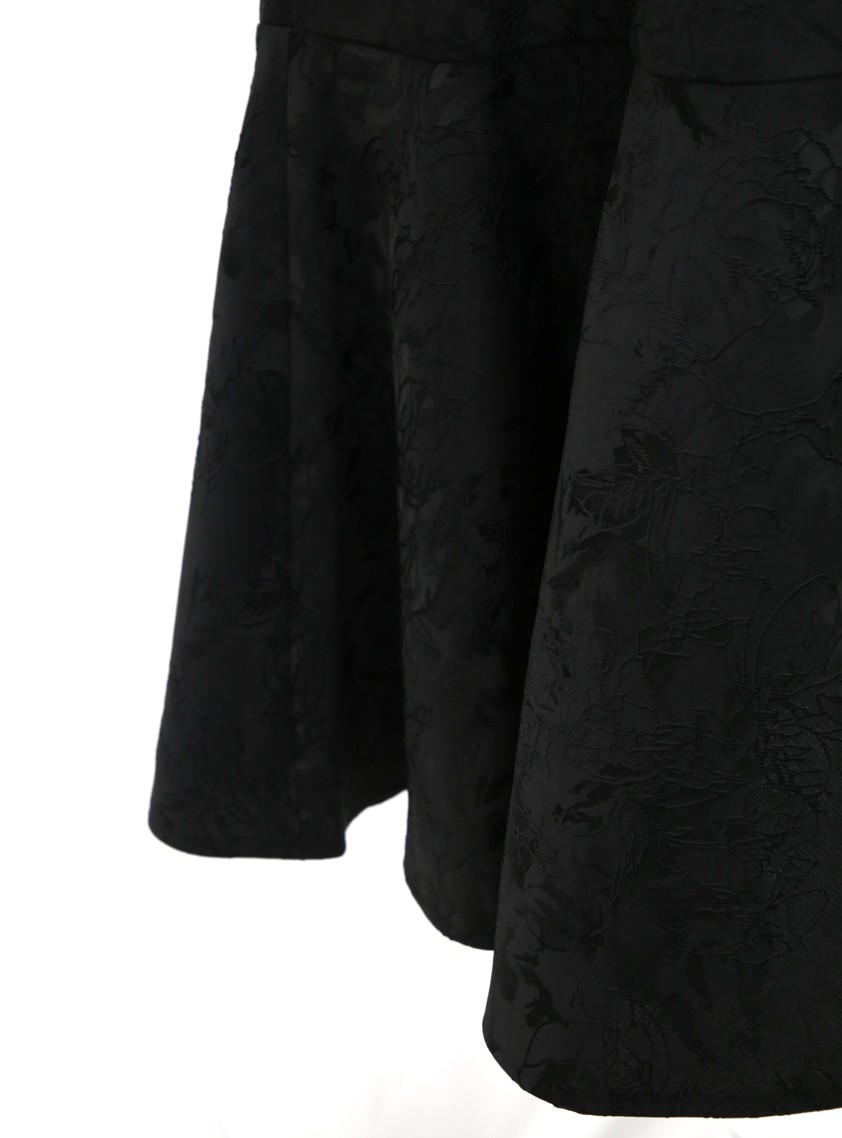 重ねジャガード裾切り替えワンピース の画像5