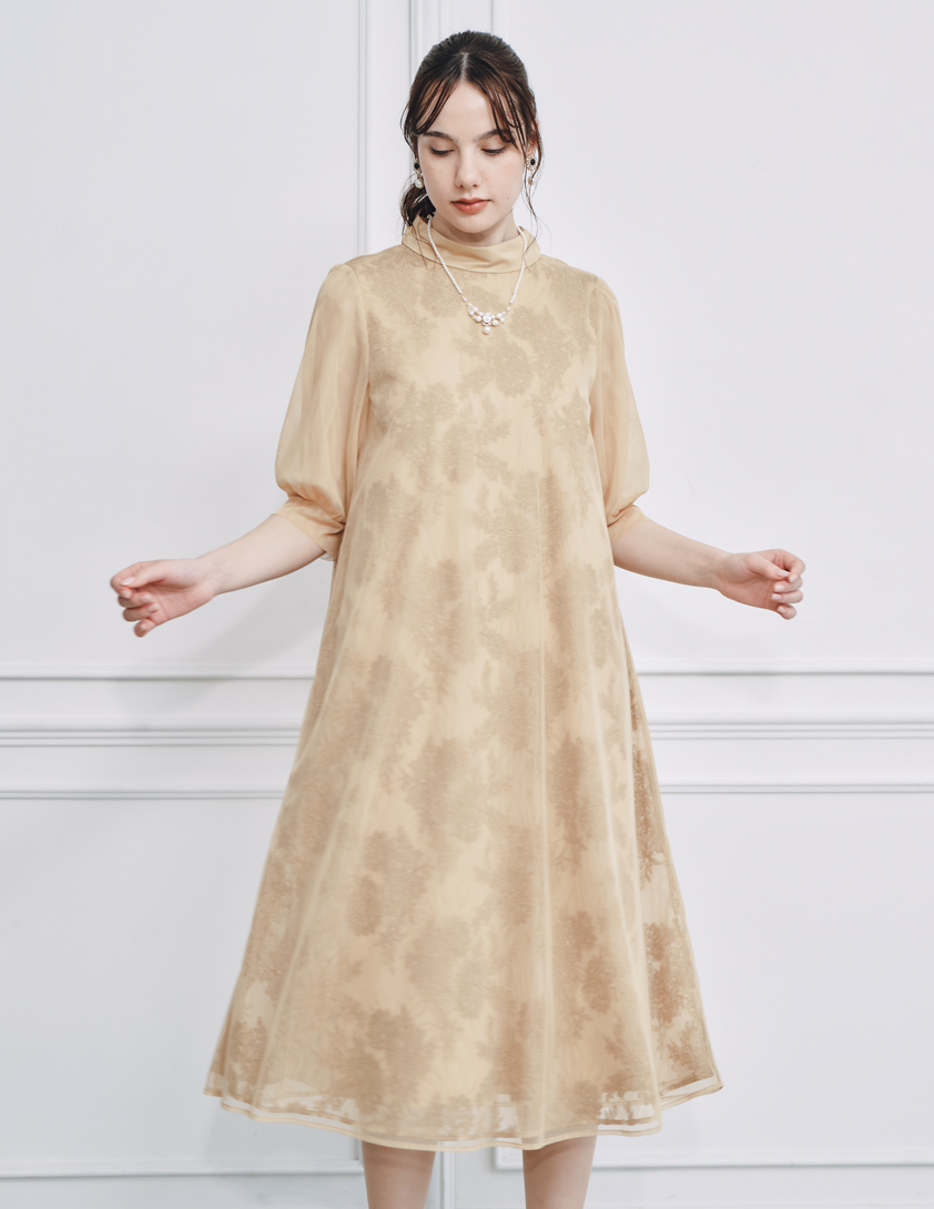 【kaene】テントライン3レイヤーワンピース の画像4