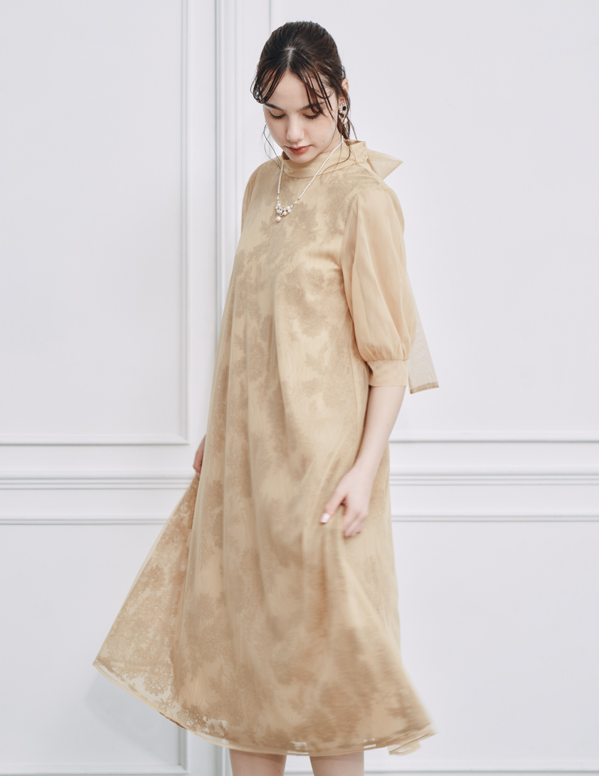 【kaene】テントライン3レイヤーワンピース の画像5