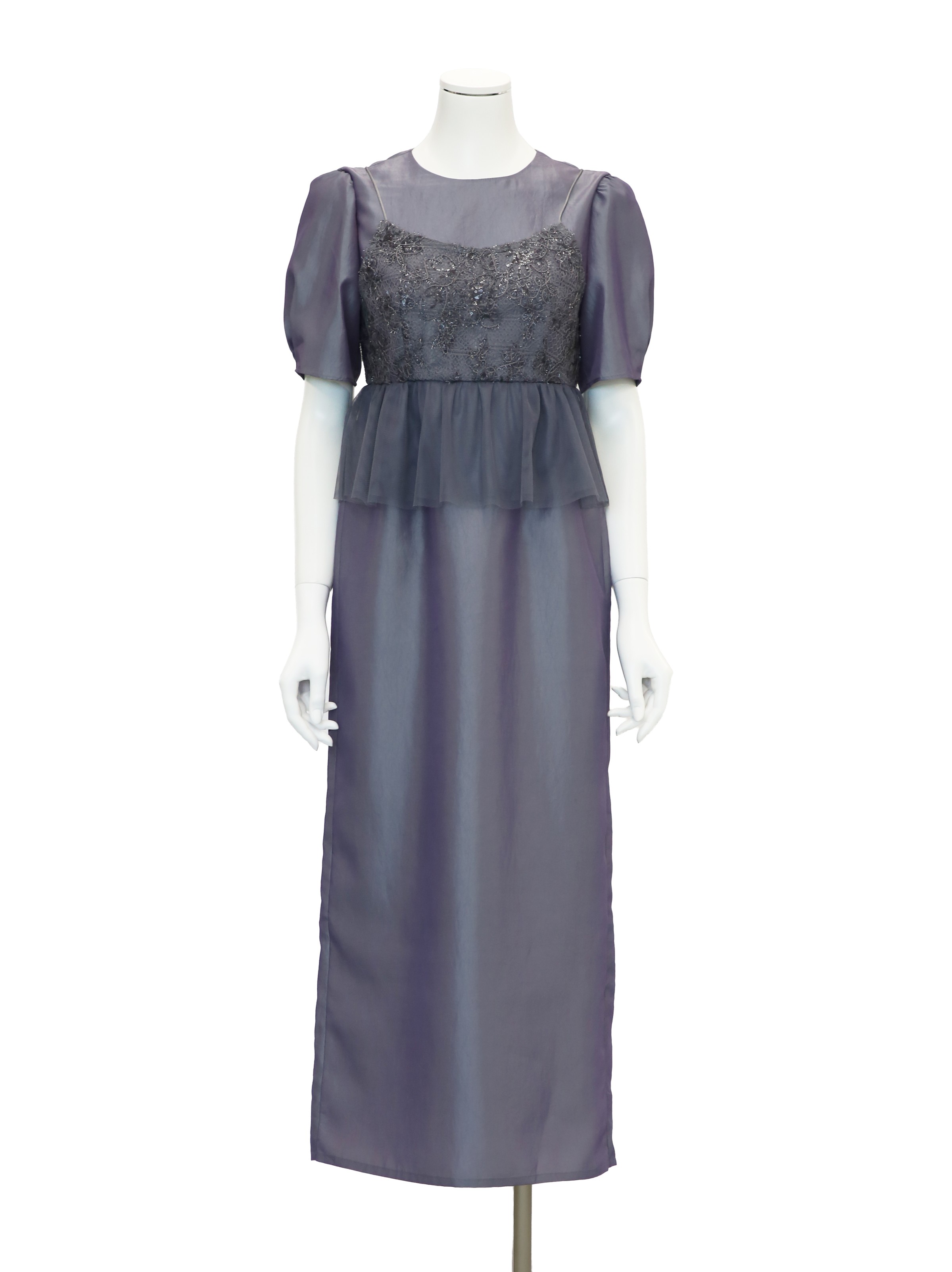 【kaene】レイヤードビスチェワンピース の画像1