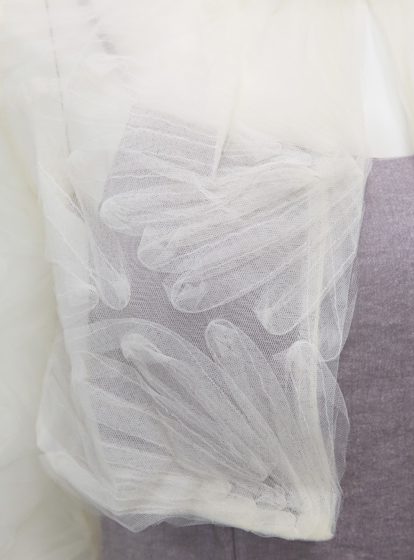【kaene】チュールエンブロイダリーボレロ の画像9