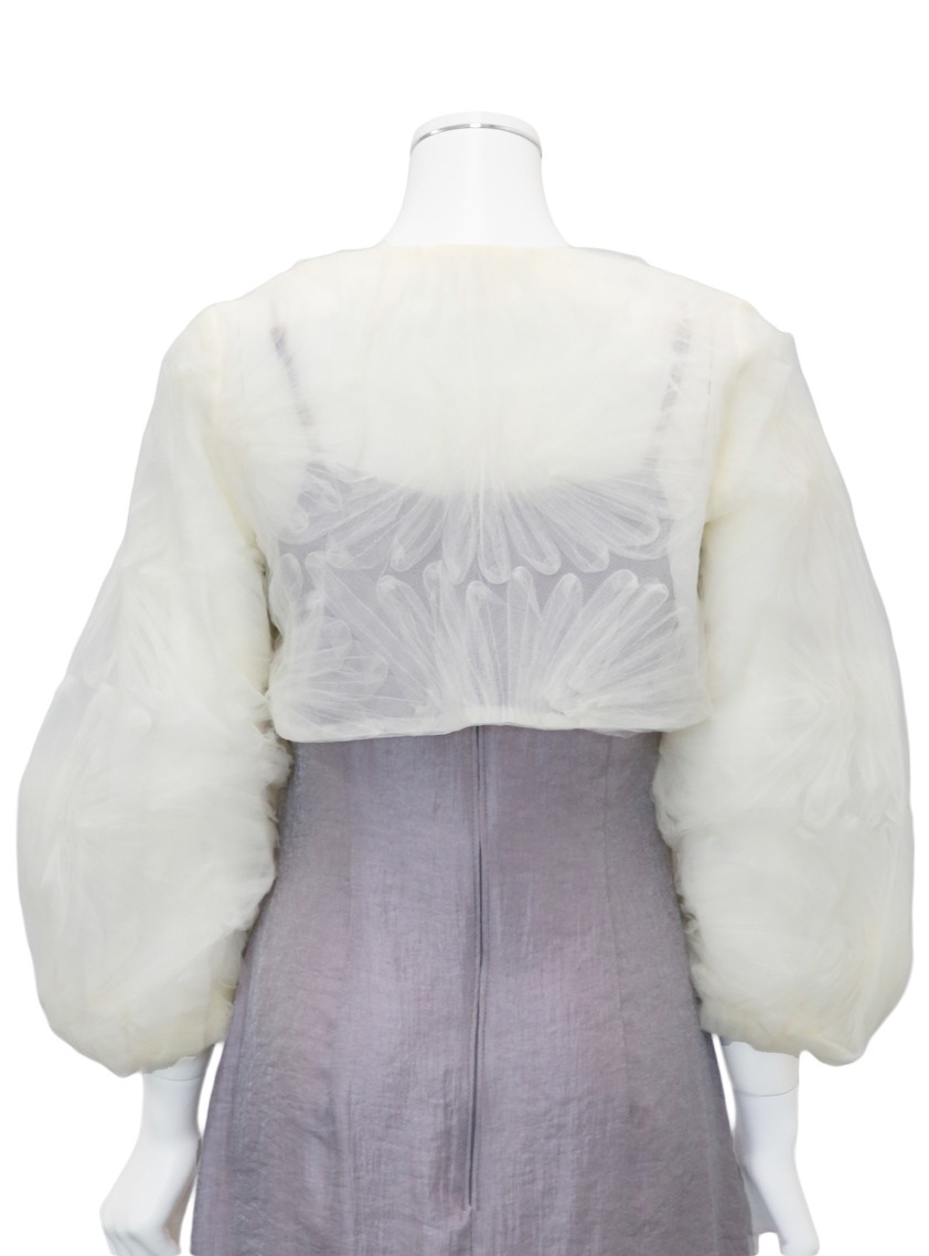 【kaene】チュールエンブロイダリーボレロ の画像8