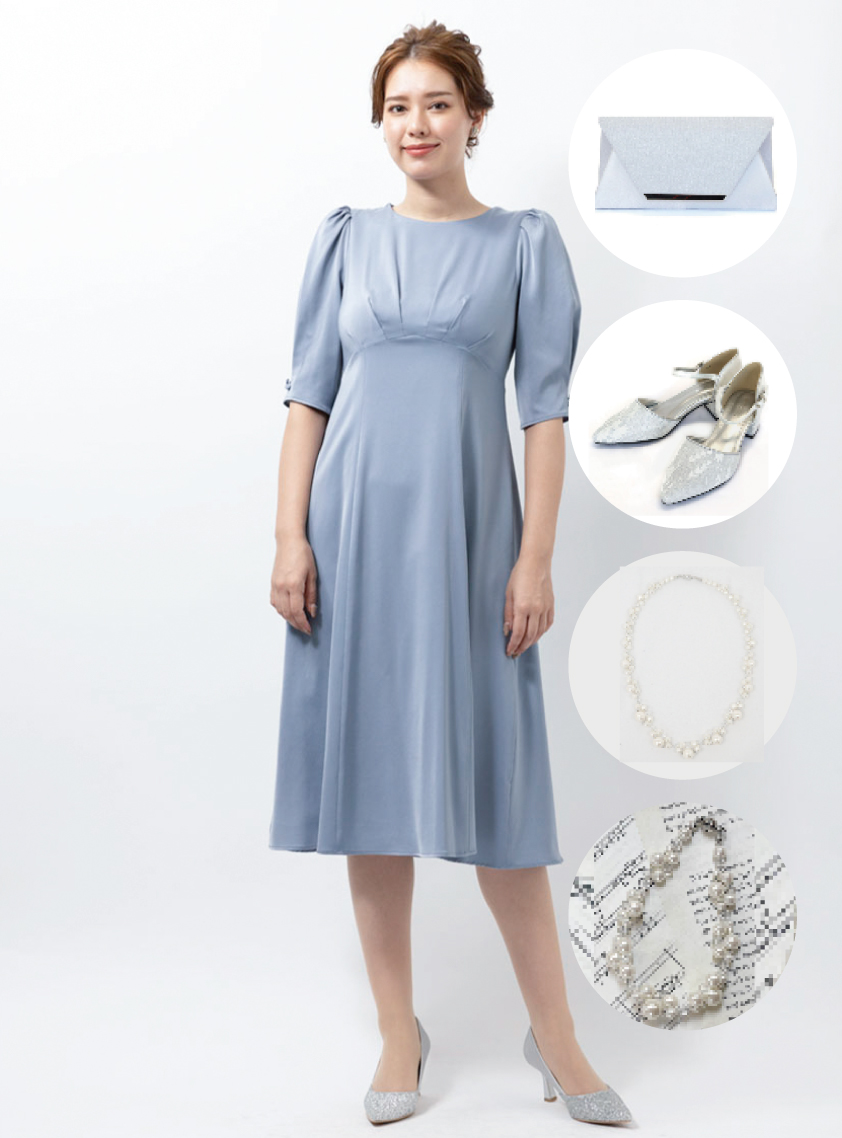 【日本人に多い】はじめての結婚式参列はこれで間違いない！（ブルべ夏×骨格ストレート） の画像1