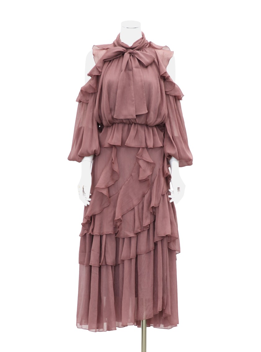 【SNIDEL】ラッフルフリルシフォンセットアップ の画像7