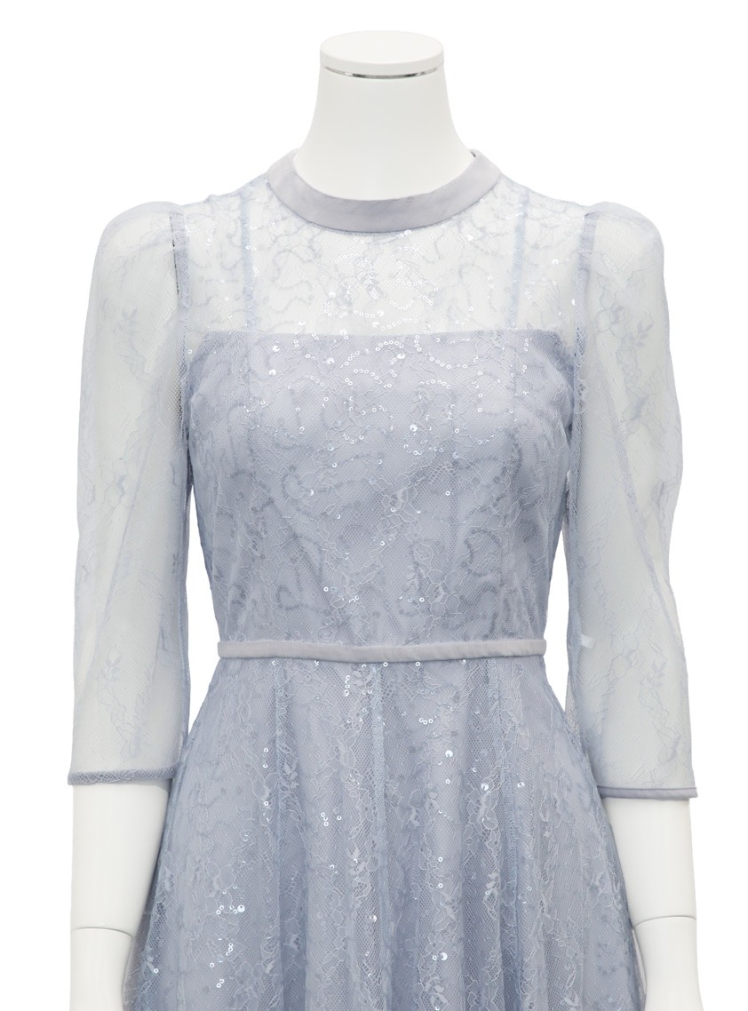 【SNIDEL】スパークルレースワンピース の画像10