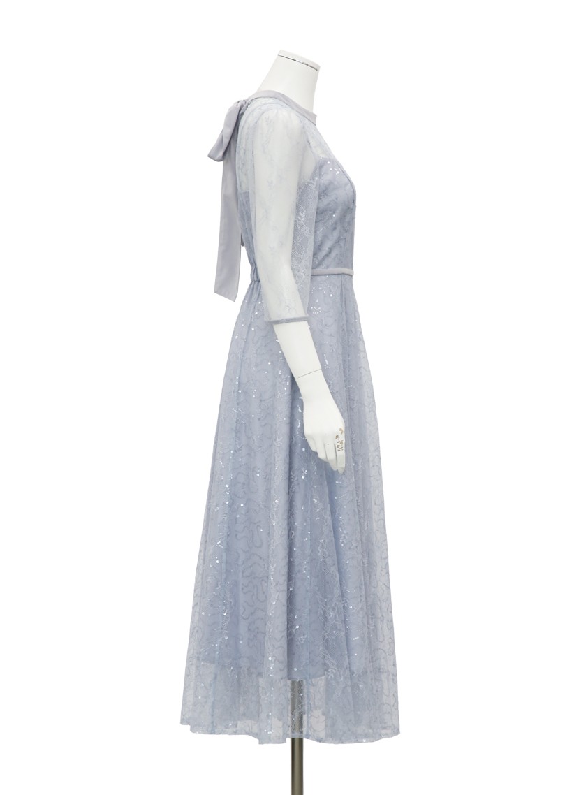 【SNIDEL】スパークルレースワンピース の画像8