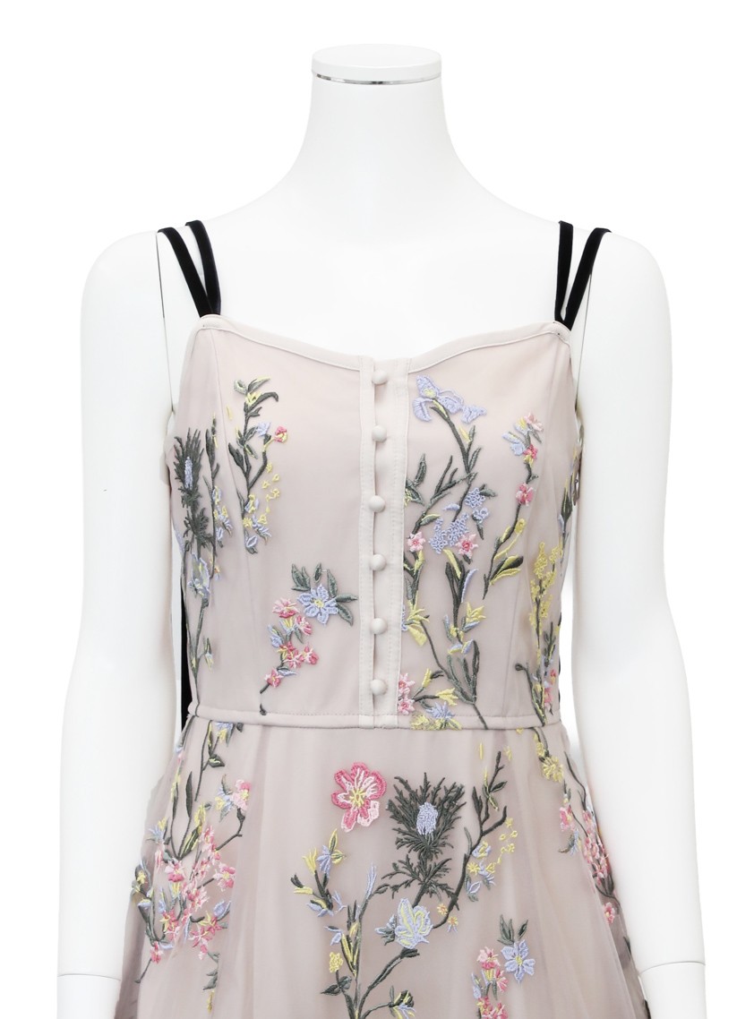 【SNIDEL】エンブロイダリーチュールドレス の画像10