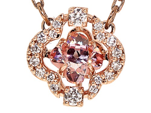 【SWAROVSKI】unaクローバーネックレス の画像2