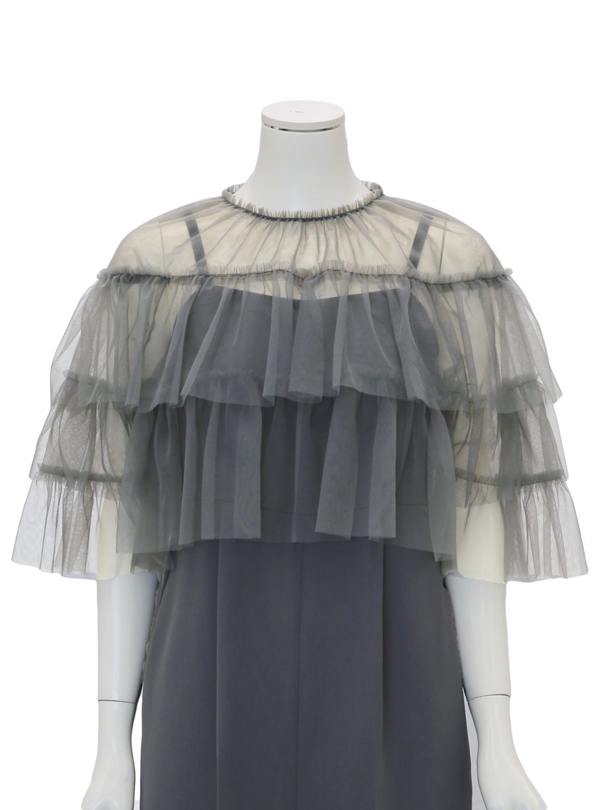 ギャザーチュールブラウスオールインワンパンツ の画像10