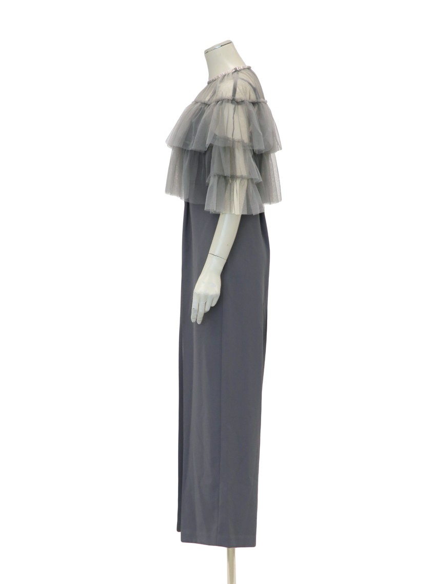 ギャザーチュールブラウスオールインワンパンツ の画像8