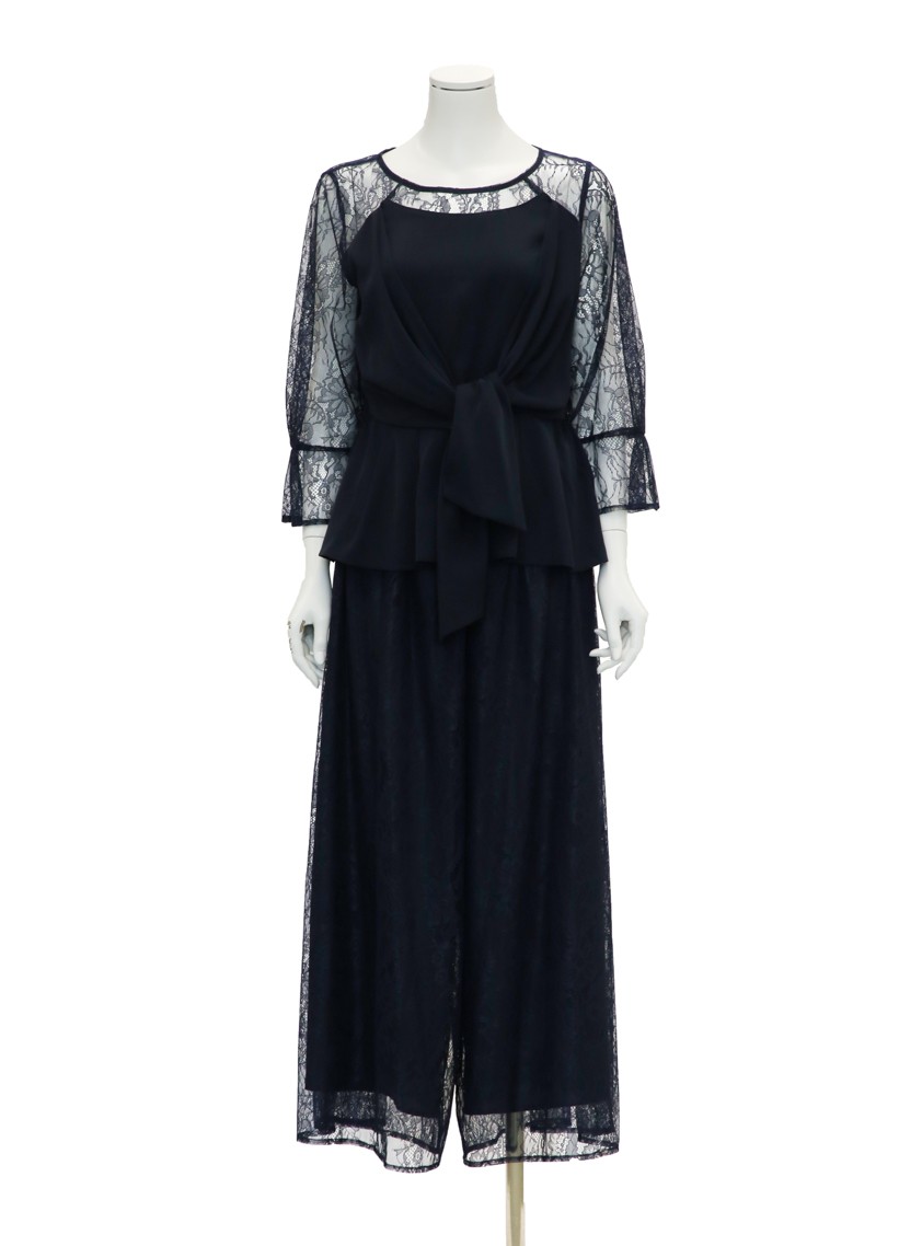 シフォンジョーゼットセパレートワイドパンツ の画像7