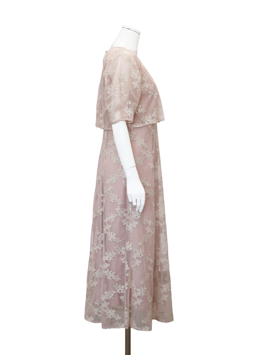 2wayハニカムチュールワンピース の画像8