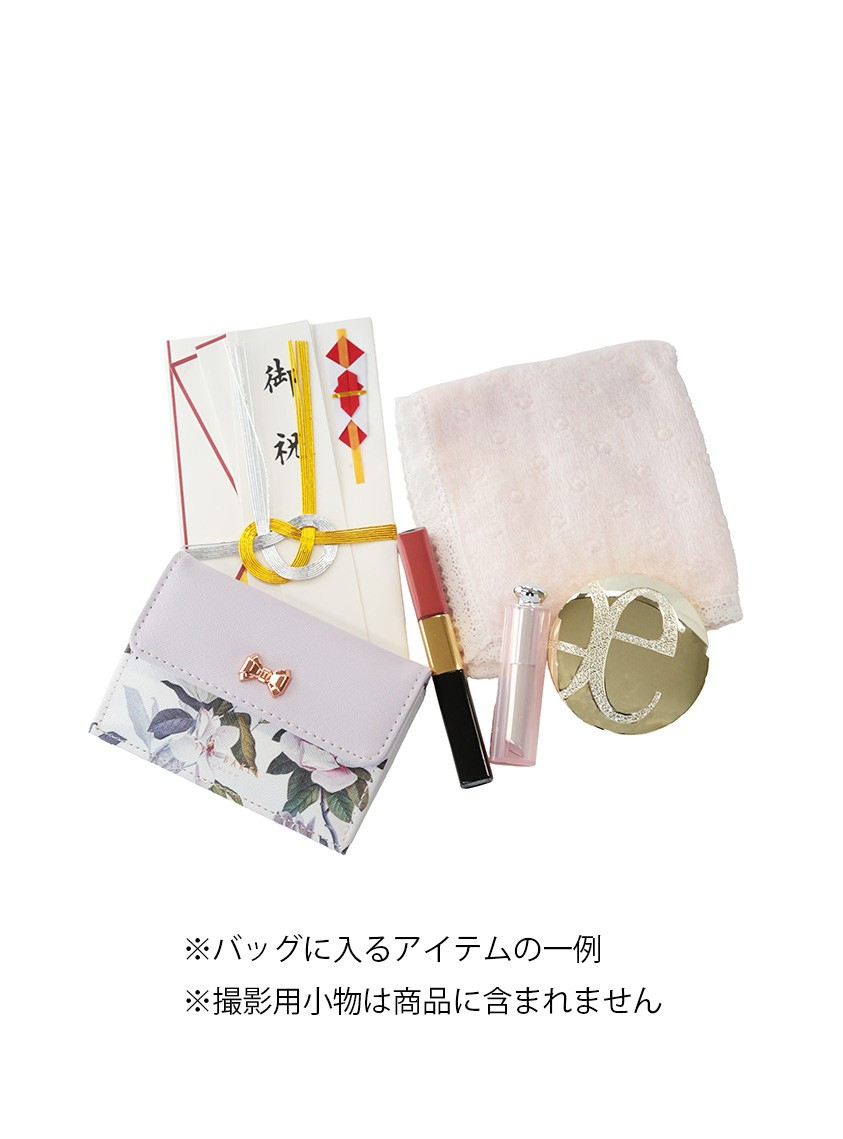 サテンプリーツレター型クラッチバッグ の画像5