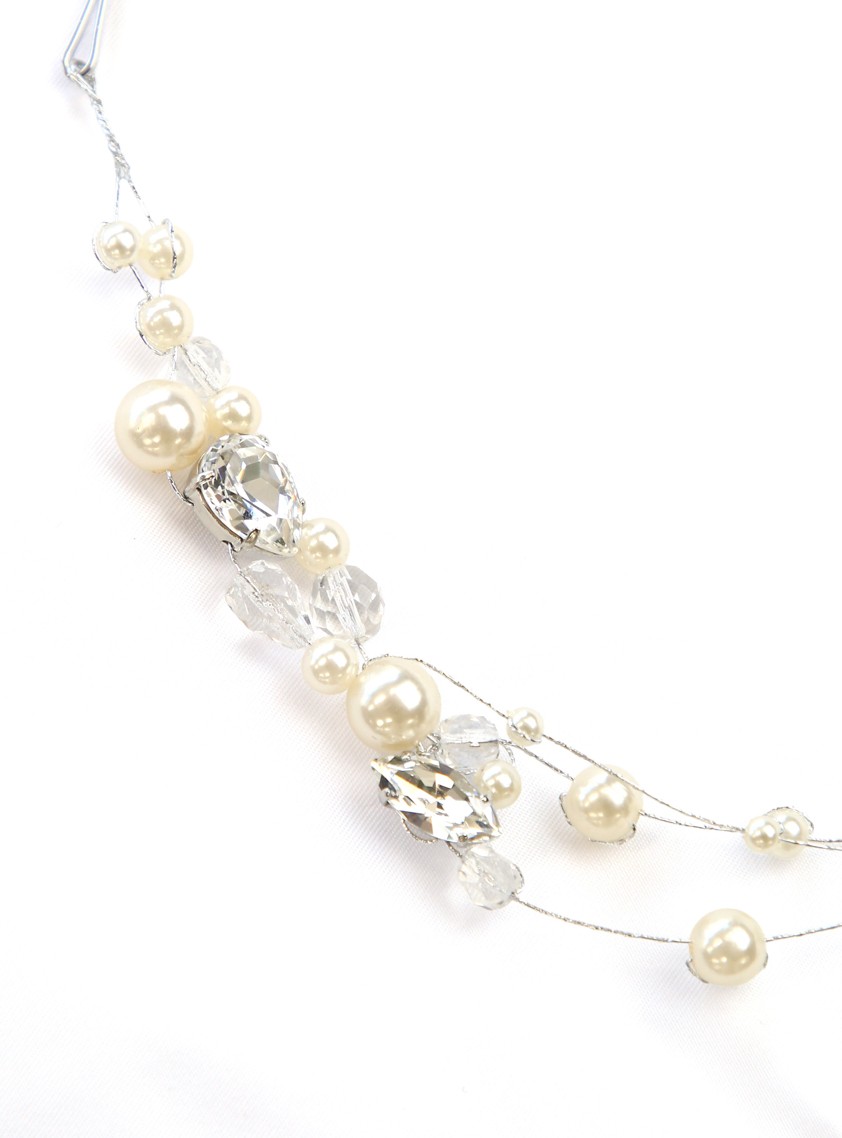 ビジュー＆パールヘッドドレス の画像2