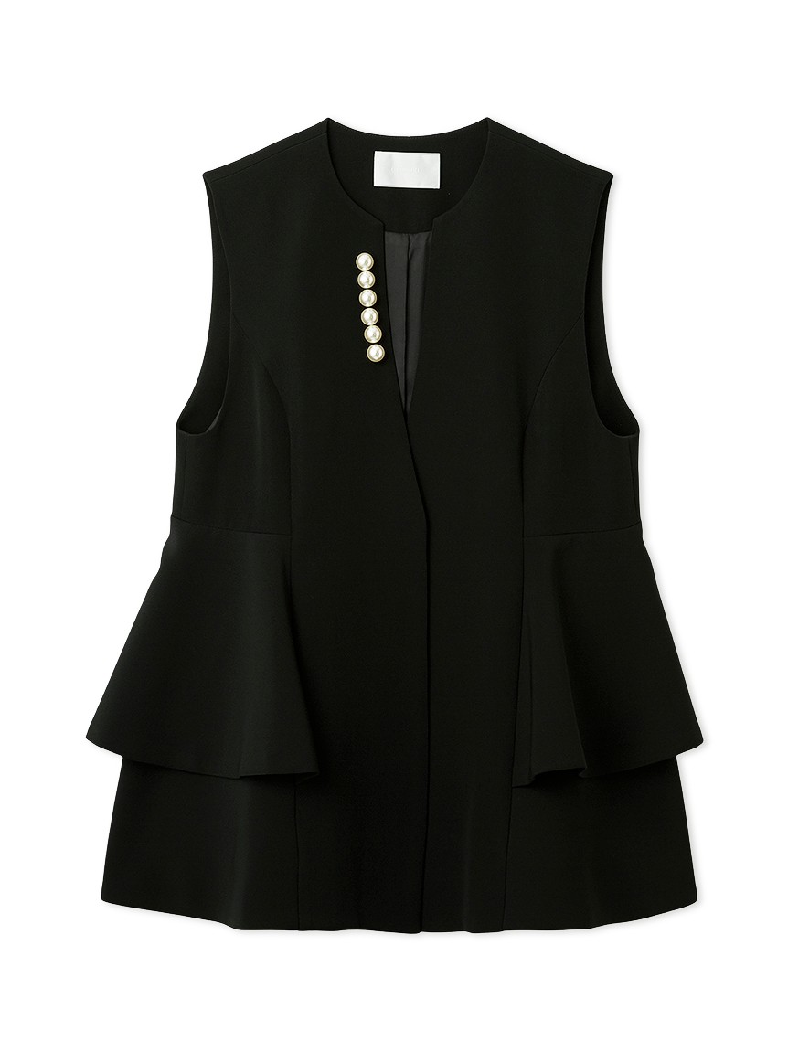 【CELFORD】ペプラムパールジレ・テーパードパンツセット の画像7