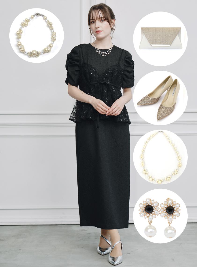 成人式2次会コーデ / OTONA☆ブラックコーデ の画像1